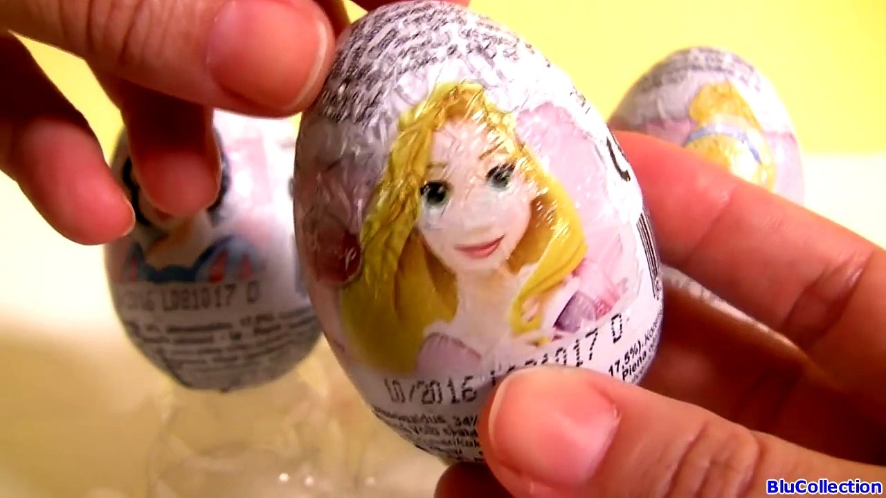 Disney Princess Belle Cinderella Rapunzel TOY SURPRISE EGGS Snow White Huevos Sorpresa DCtoys