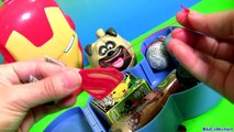 Marvel Super Heroes Iron Man Case with Nickelodeon Pig George superhero case Toys Surprise