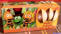 SURPRISE TOYS Maya the Bee Chocolate Eggs Surprise 3-pack Similar to Kinder Eggs