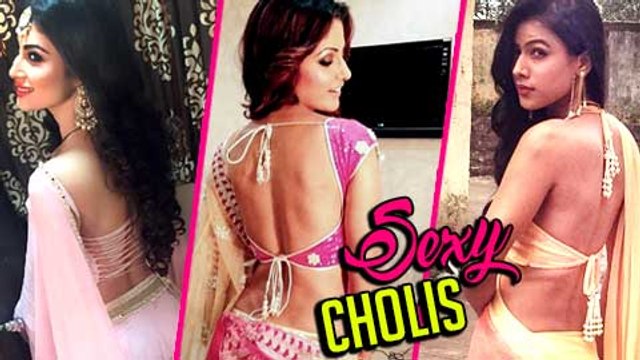 HOT Divyanka Tripathi, Mouni Roy Flaunt SEXY Cholis | Navratri Special
