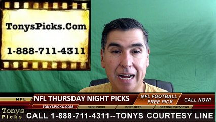Thursday Night NFL Football Free Pick 10-6-2016