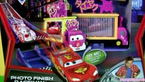 Taia Decotura Photo Finish Raceway track set Cars Disney figure Pixar Mattel playset review