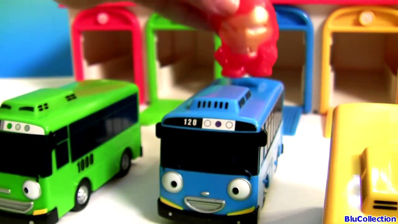 Tayo the Little Bus Garage of Pups Paw Patrol T...