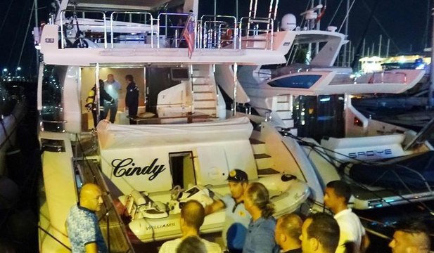 Ocakta unutulan tencere lüks yatı yaktı