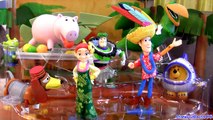 Hawaiian Vacation Disney 7 Figurine Deluxe Set Pixar Disney Toy Story Collection