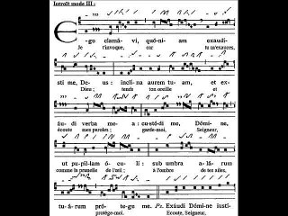 Introitus Ego clamavi, Dominica XXIX TpA (29è TO)