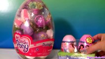 Play Doh Surprise Eggs Disney Princess Fun Dough My Little Pony Surprise Egg Daisy Pony toys Review