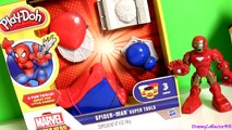 Play Doh Spider-Man Super Tools Playset Marvel Play Dough Spider Web Homem-Aranha | Hombre Araña