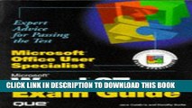 [PDF] Microsoft Word Exam Guide (Microsoft Office User Specialist) Full Online
