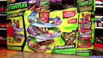 Race Cars T-Machines Race to the Sewer Track Playset Teenage Mutant Ninja Turtles Disney Cars