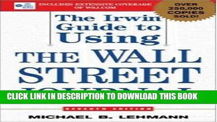 [PDF] The Irwin Guide to Using the Wall Street Journal Full Online