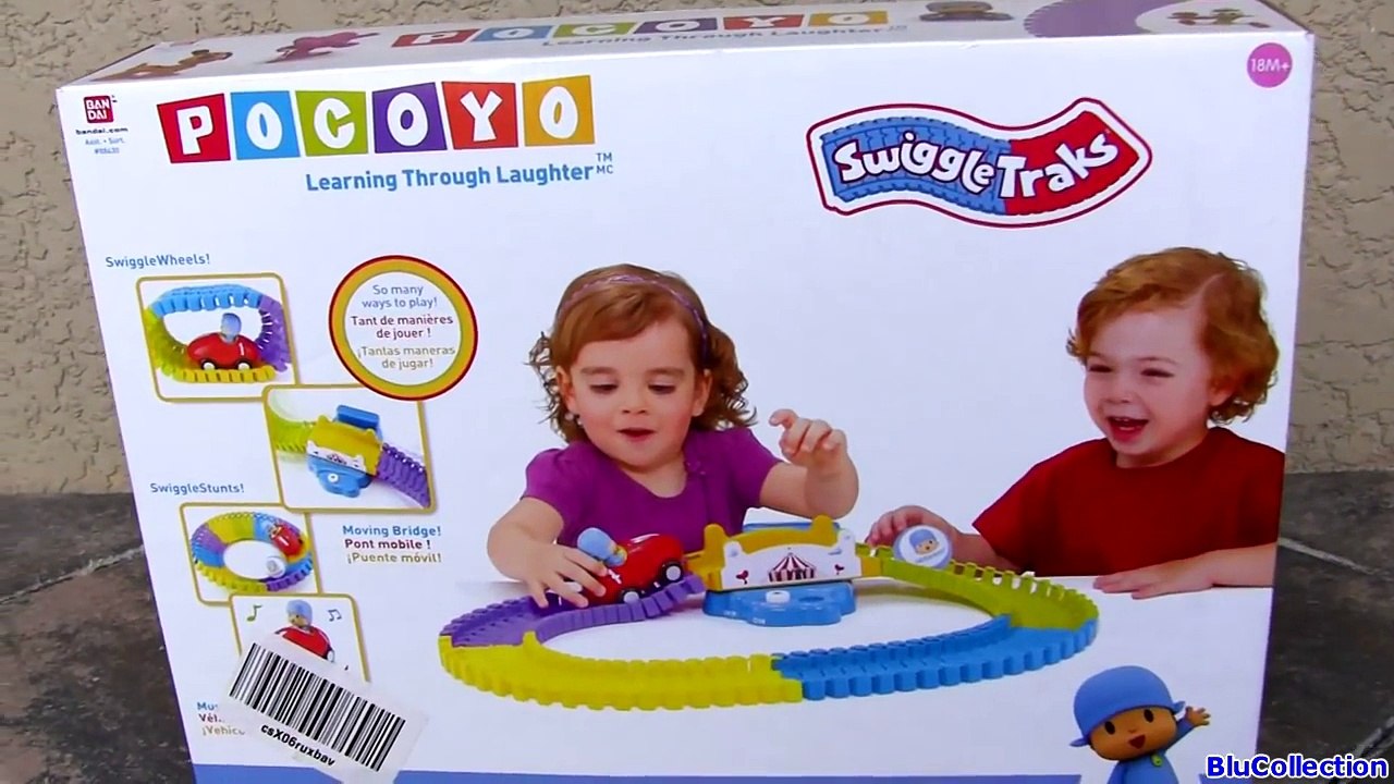 Pocoyo Swiggle Race Track Playset 포코요 전동 자동차 Motorized Pocoyó Car Baby Toys by Blu Toys Surprise
