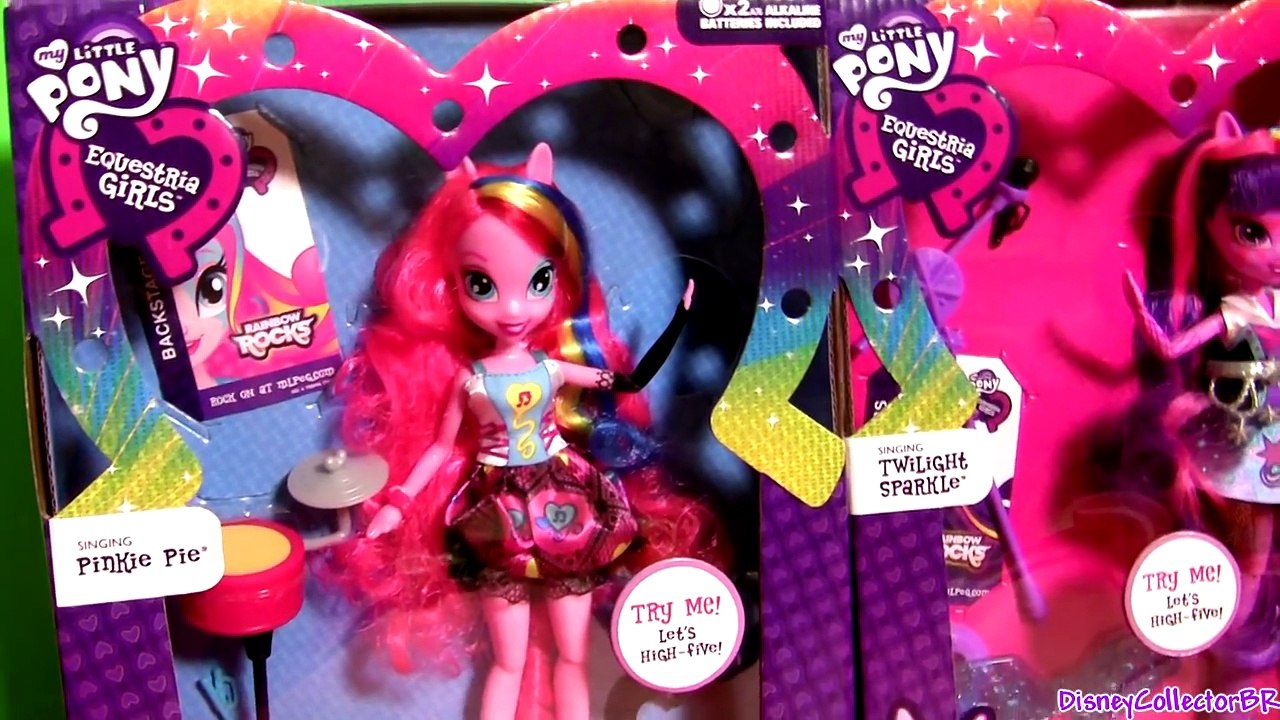 MLP Singing Twilight Sparkle Doll & Singing Pinkie Pie Doll My Little Pony Girls by Disney Collector