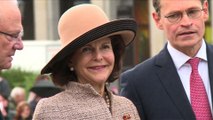 Le roi et la reine de Suède en visite à Berlin