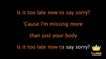 Justin Bieber - Sorry (Karaoke Version)