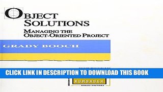 [PDF] Object Solutions: Managing the Object-Oriented Project Full Online