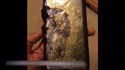 Samsung Galaxy Note7 explosion