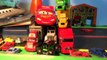 Pixar Cars Insane Crashes wirh Lightning McQueen, Mater, Sidley the Spy Jet and Cookie Monster
