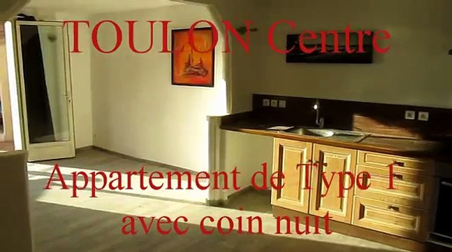 VENTE APPARTEMENT T1 TOULON centre-ville Entierement renove - Terrasse