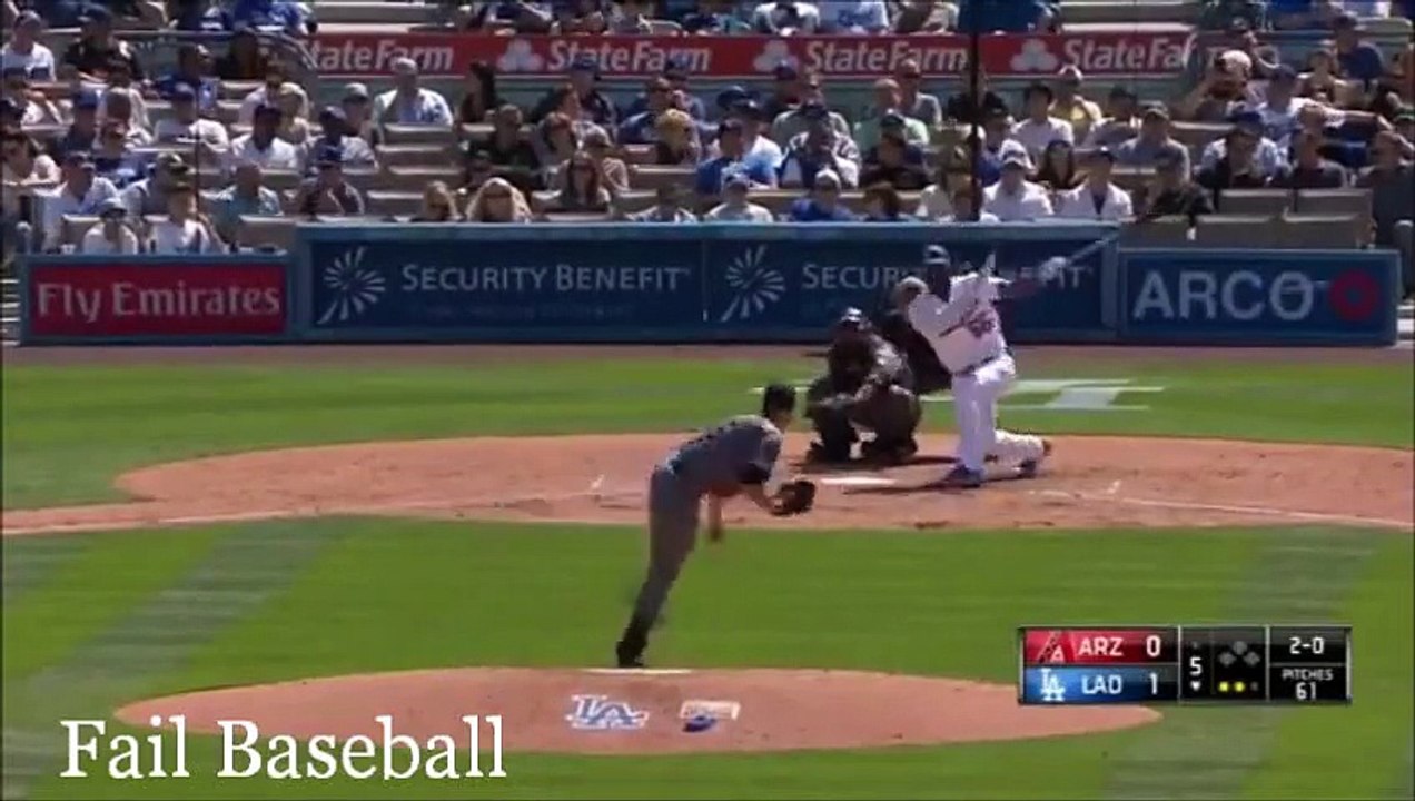 Unexpected plays in baseball