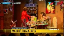 Javier Fabracci hablando de Irma Roy Tn de Noche