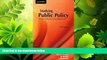 complete  Studying Public Policy: Policy Cycles and Policy Subsystems