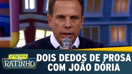 Dois Dedos de Prosa com João Dória