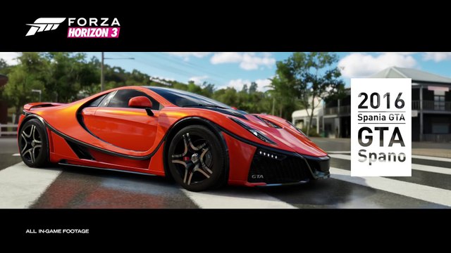 Forza Horizon 3 : Sortie du DLC Smoking Tire Car Pack