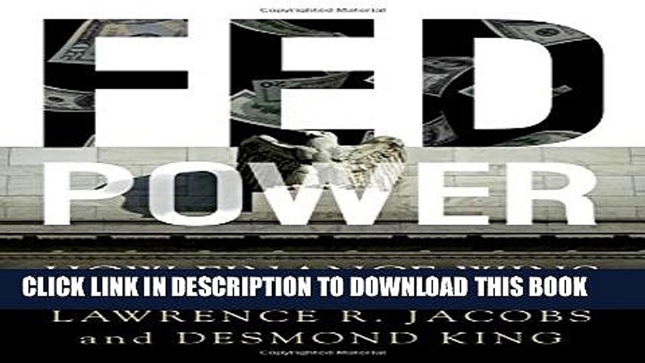 [PDF] Fed Power: How Finance Wins Popular Collection