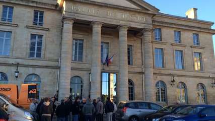 Le comité de soutien de Pascal Rauber devant le tribunal