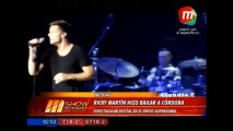Ricky Martin hizo bailar a Córdoba MShow Noticias