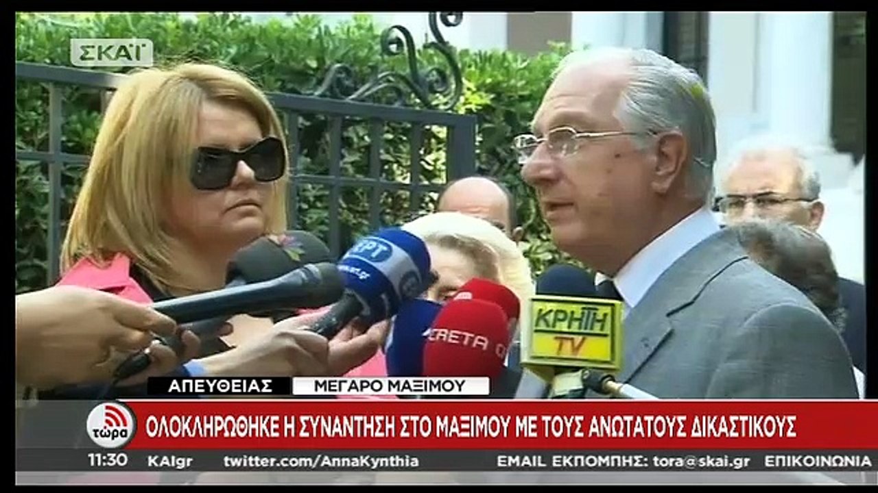 Η ενόχληση του Προέδρου του ΣτΕ στις ερωτήσεις...