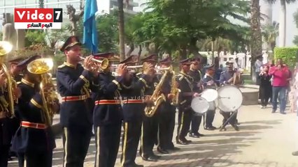 بالفيديو.. موسيقات الشرطة تعزف الأغانى الوطنية بالمتحف المصرى احتفالا بانتصارات أكتوبر
