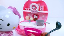 Mini Cocina de Hello Kitty  Preparamos Papilla