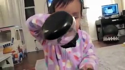 Funny Baby Video || Adorable cute twins Serving Food To Parents | MUST WATCH !!!