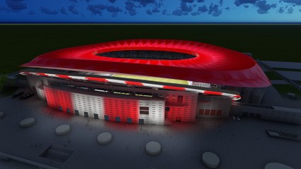 Philips iluminará el nuevo estadio del Atlético de Madrid
