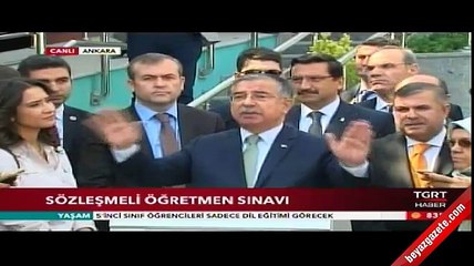 Milli Eğitim Bakanı İsmet Yılmaz basın mensuplarının sorularını yanıtladı... İzle