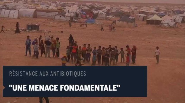 Résistance aux antibiotiques : Des conséquences dramatiques dans les pays en guerre