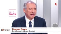 François Bayrou: « Je pense qu’Alain Juppé est mieux placé, et s’il est mieux placé je le soutiens »