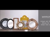 Buy Decorative Round & Wall Mirrors at rugsville.com