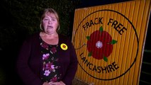 Lancashire local objects to fracking plans in the area