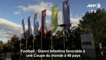 FIFA: Infantino pour une Coupe du monde à 48 pays