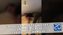 La police italienne arrête un chef de la mafia caché derrière une armoire