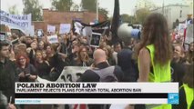 Poland's parliament rejects proposed abortion ban