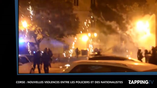 Corse : Affrontements violents entre les policiers et des nationalistes, les images chocs (Vidéo)