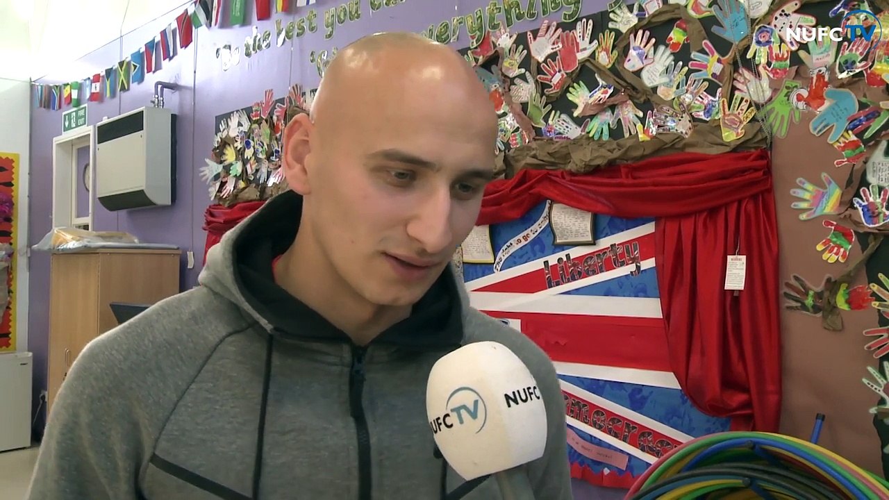 Jonjo Shelvey Pays Ballboy A Surprise Visit