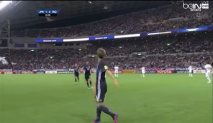 Genki Haraguchi Amazing Goal - Japan 1-0 Iraq - (06/10/2016)