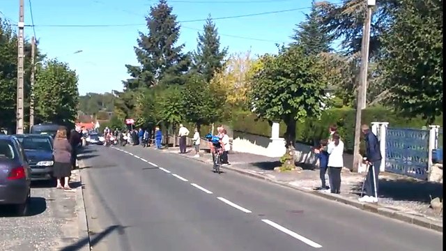 Paris-Bourges : L'échappée au 1er sprint intermédiaire