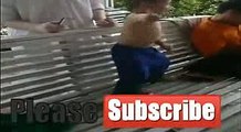 Video Cool little boy dancing happily