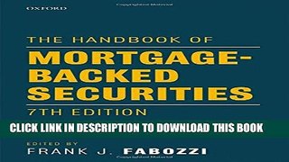 [Read PDF] The Handbook of Mortgage-Backed Securities, 7th Edition Download Free